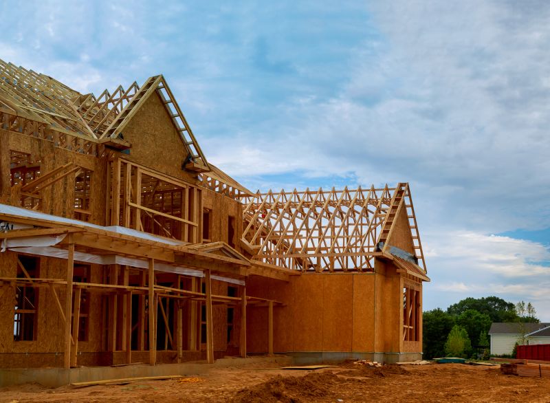 Roof Trusses Installation
